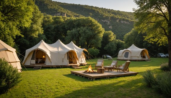 Camping 4 étoiles ardèche guide : confort et paysages