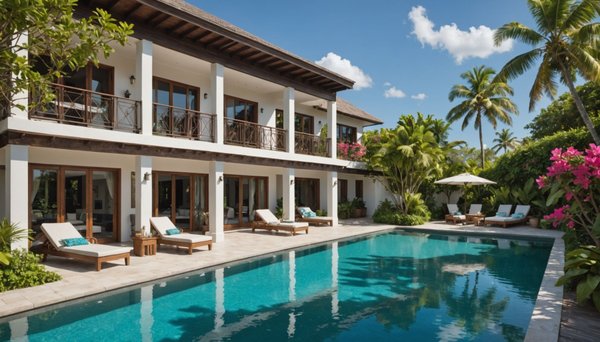 Location de villa pour 10 personnes à l'île maurice
