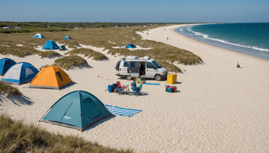 Conseils pour camper en tente à montalivet